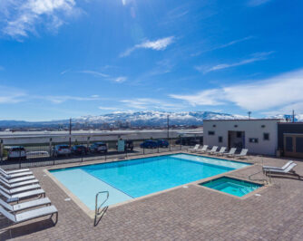 Resort style pool