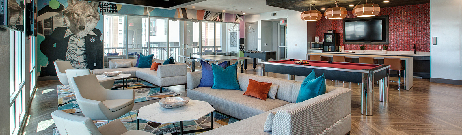 Amenities hero banner